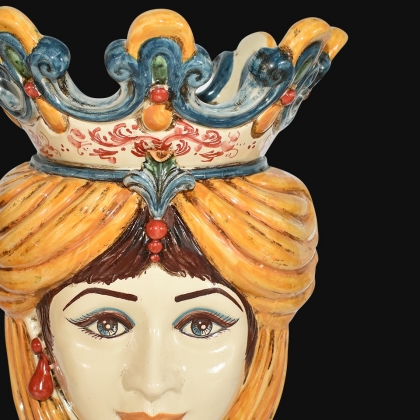 Ceramic Head with h 40 yellow and orange female